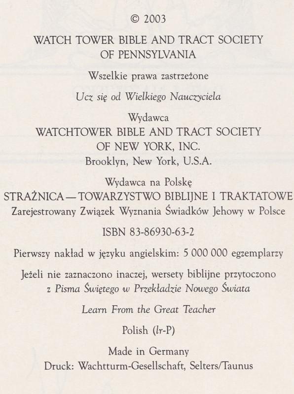 Ucz się od Wiekiego Nauczyciela