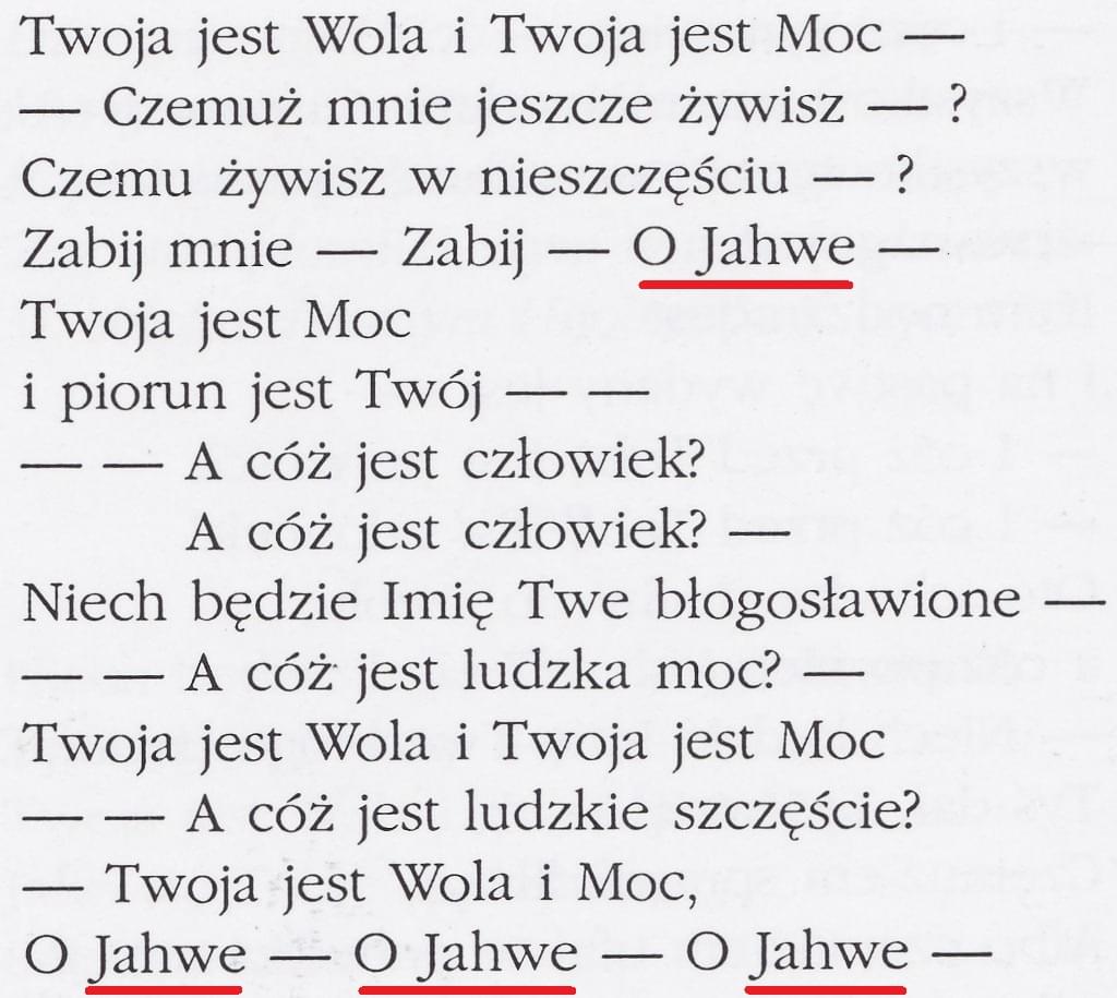 Karol Wojtyła Hiob