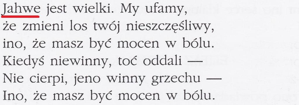Karol Wojtyła Hiob