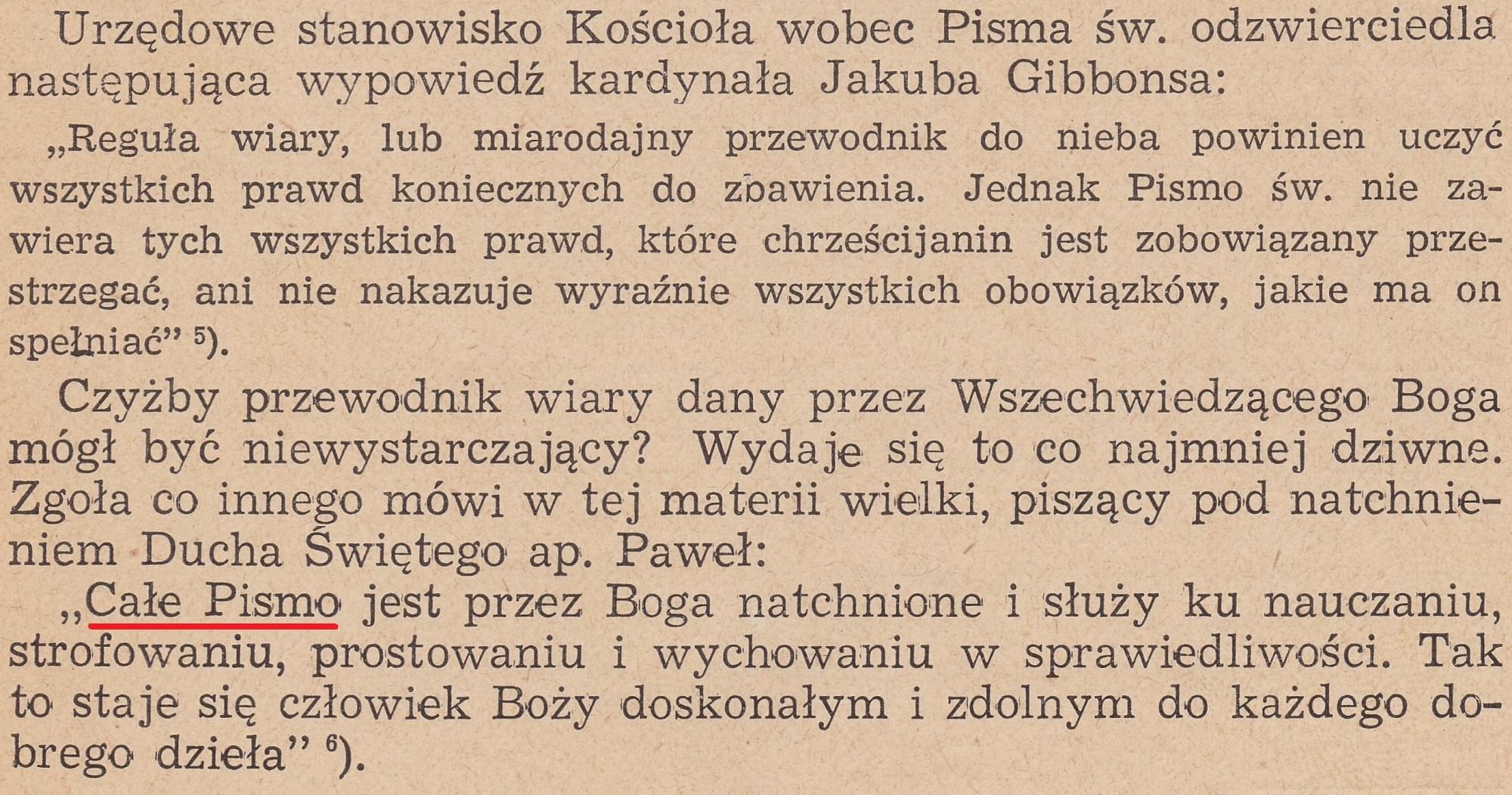 Kościół dogmatów i tradycji