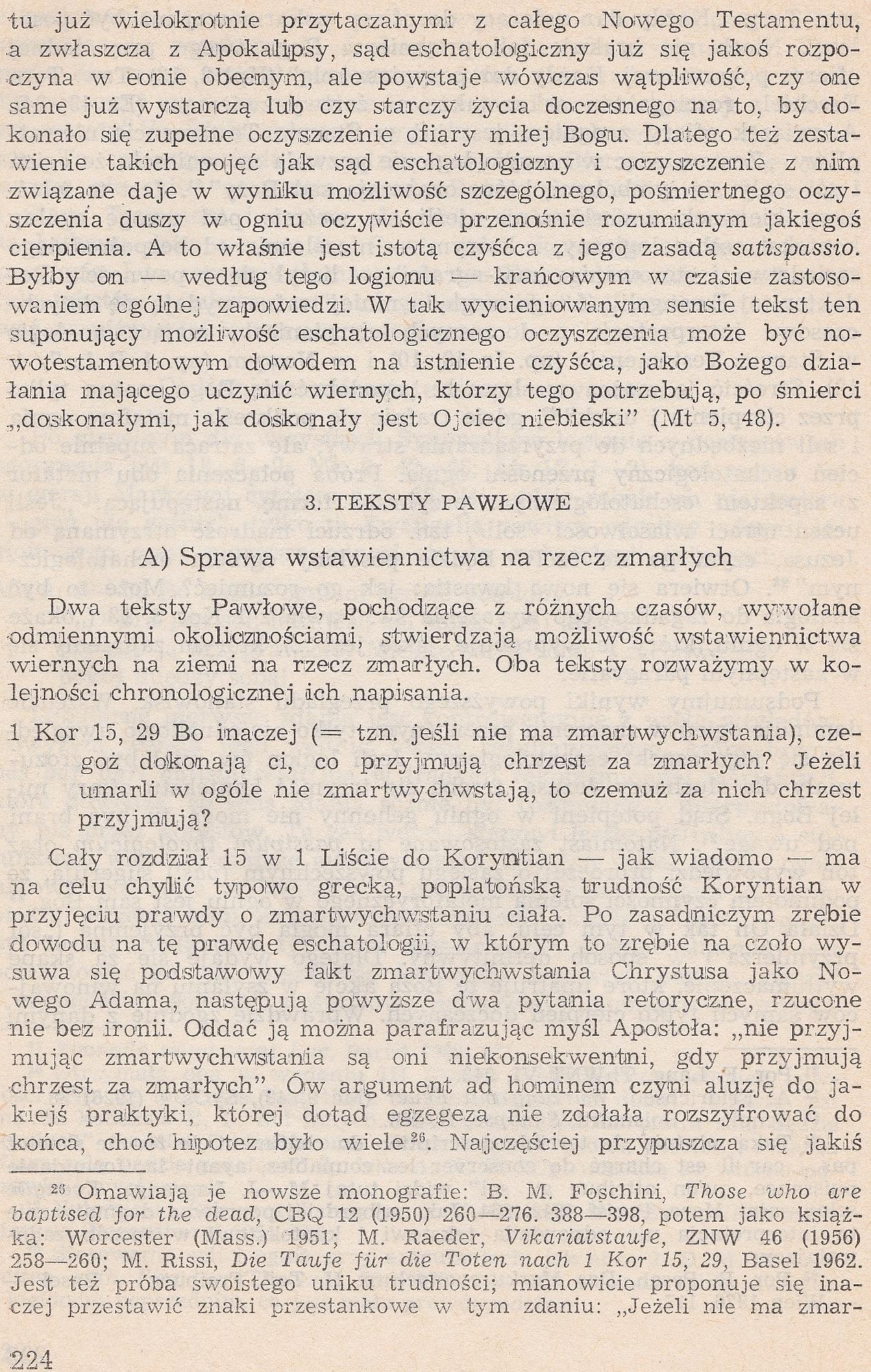 Eschatologia biblijna Nowego Testamentu