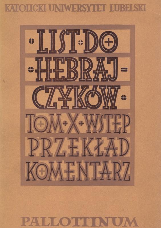List do Hebrajczyków