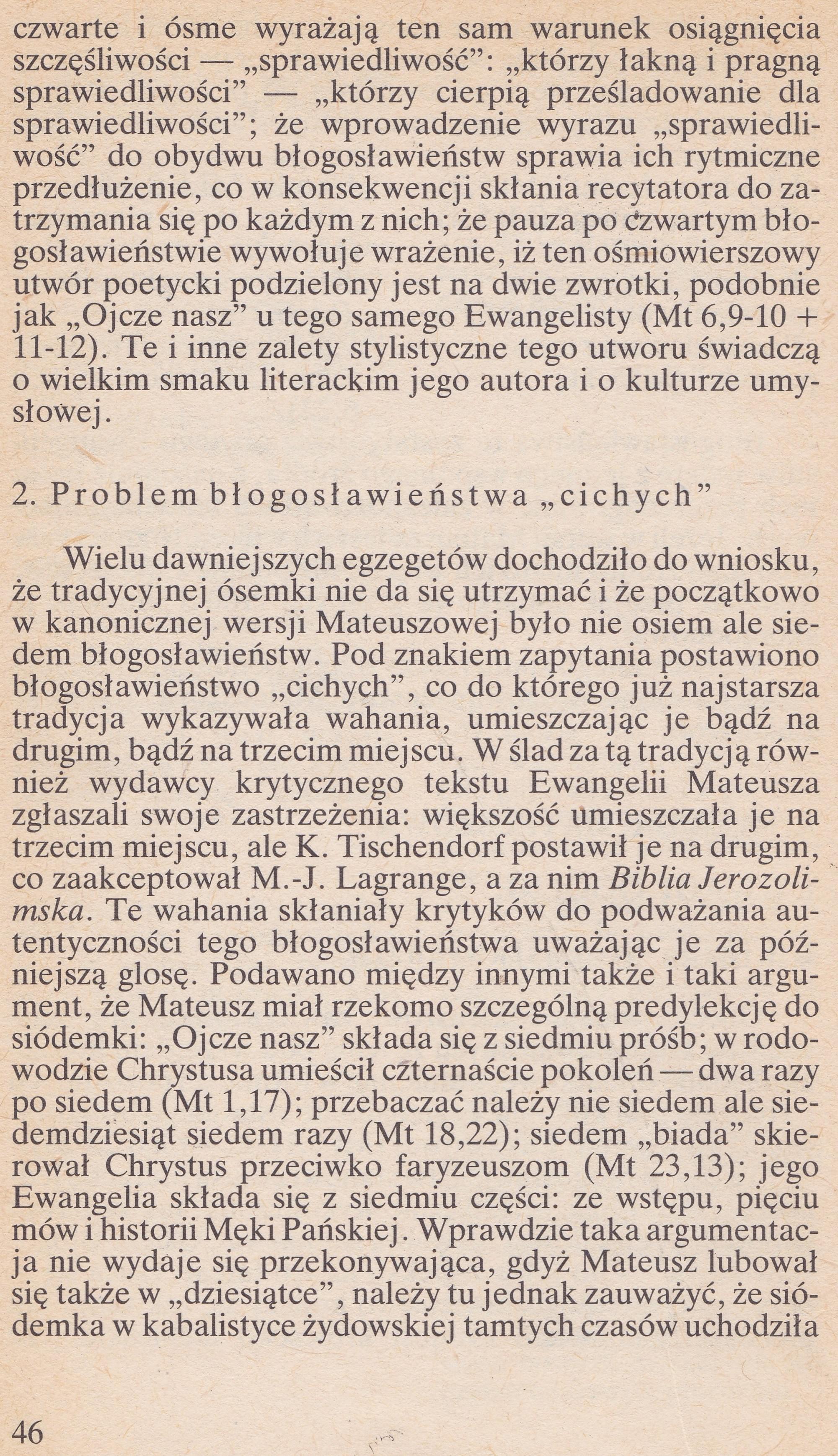 Błogosławieństwa Ewangelijne