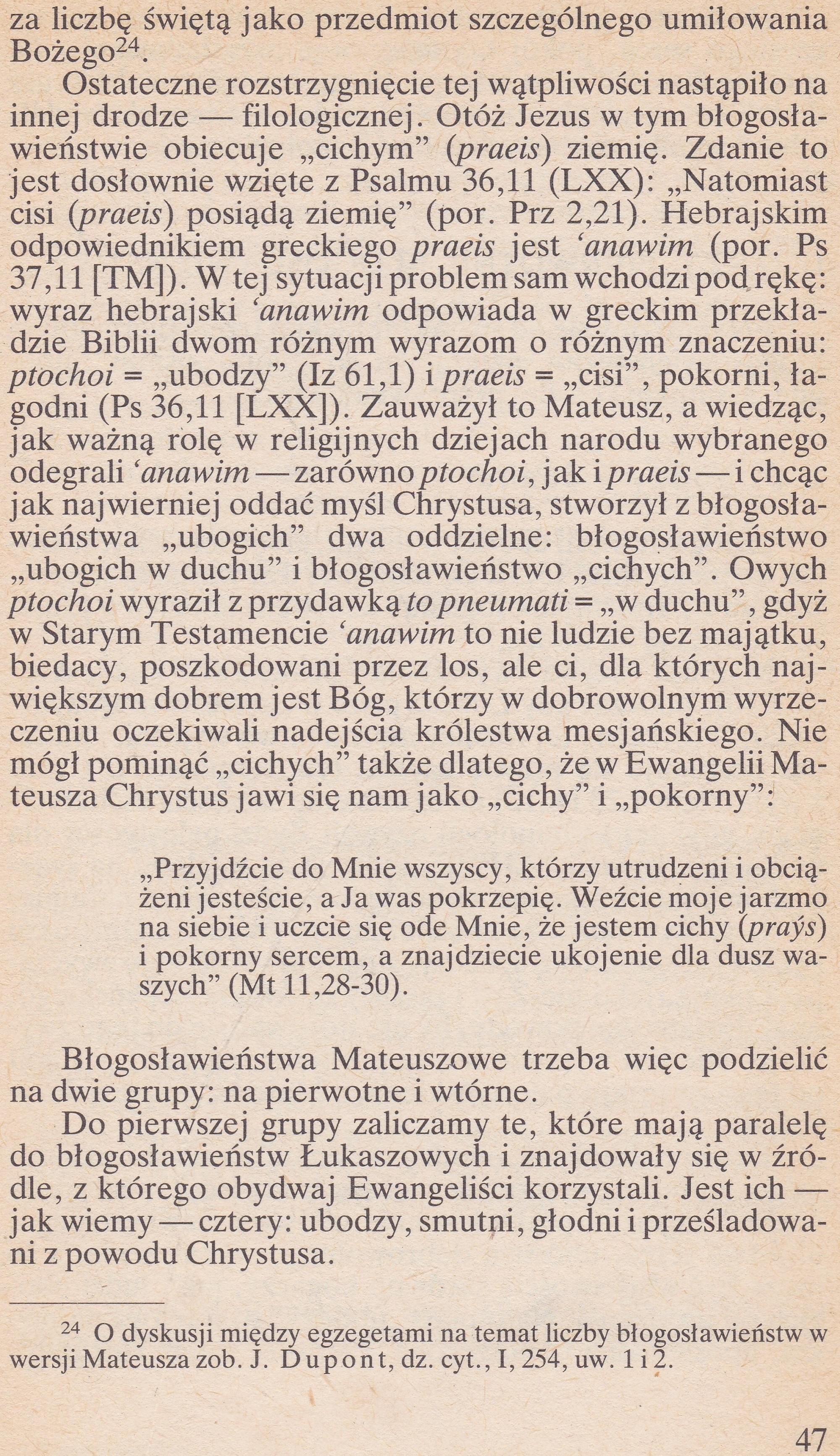 Błogosławieństwa Ewangelijne