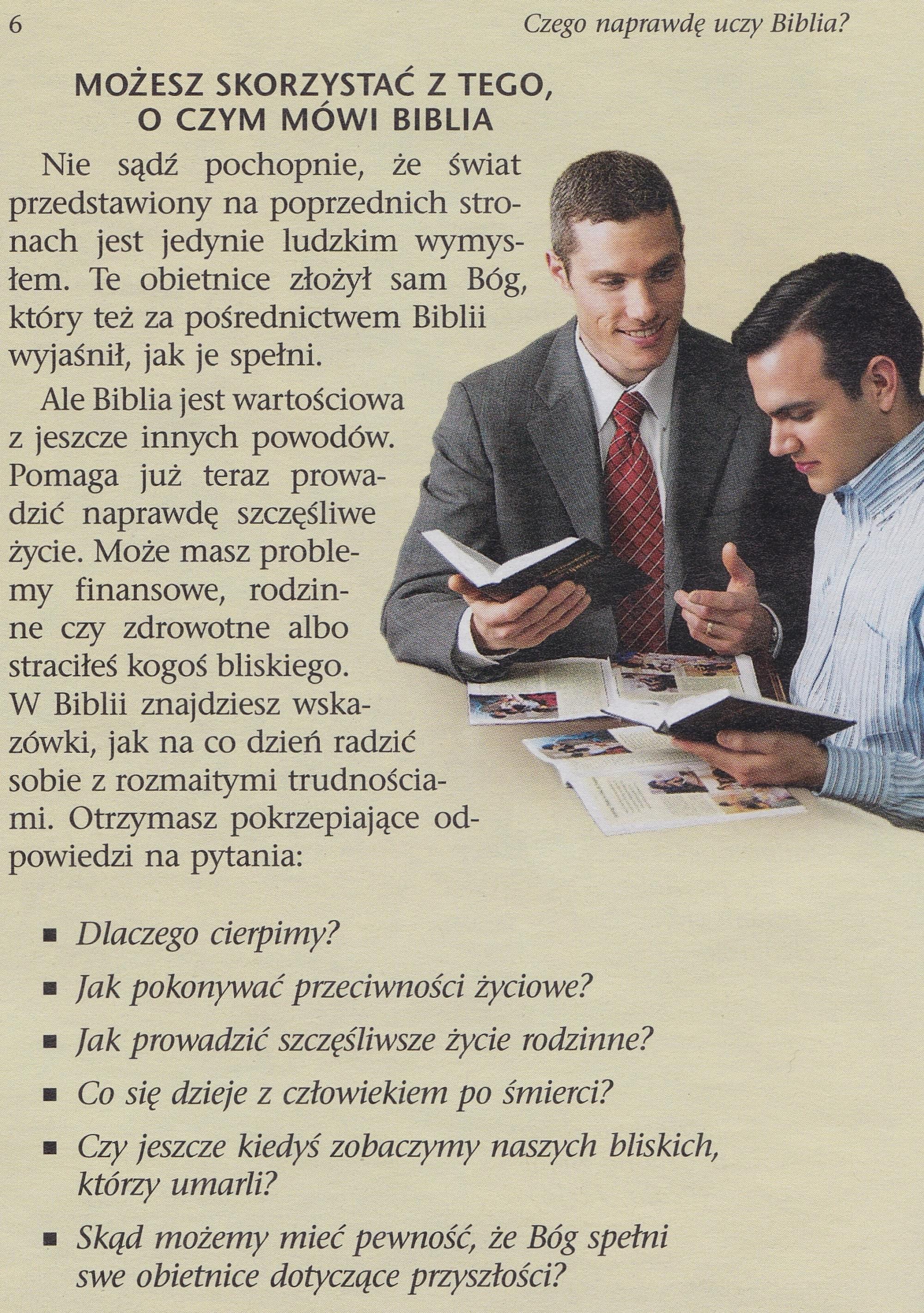 Czego naprawdę uczy Biblia