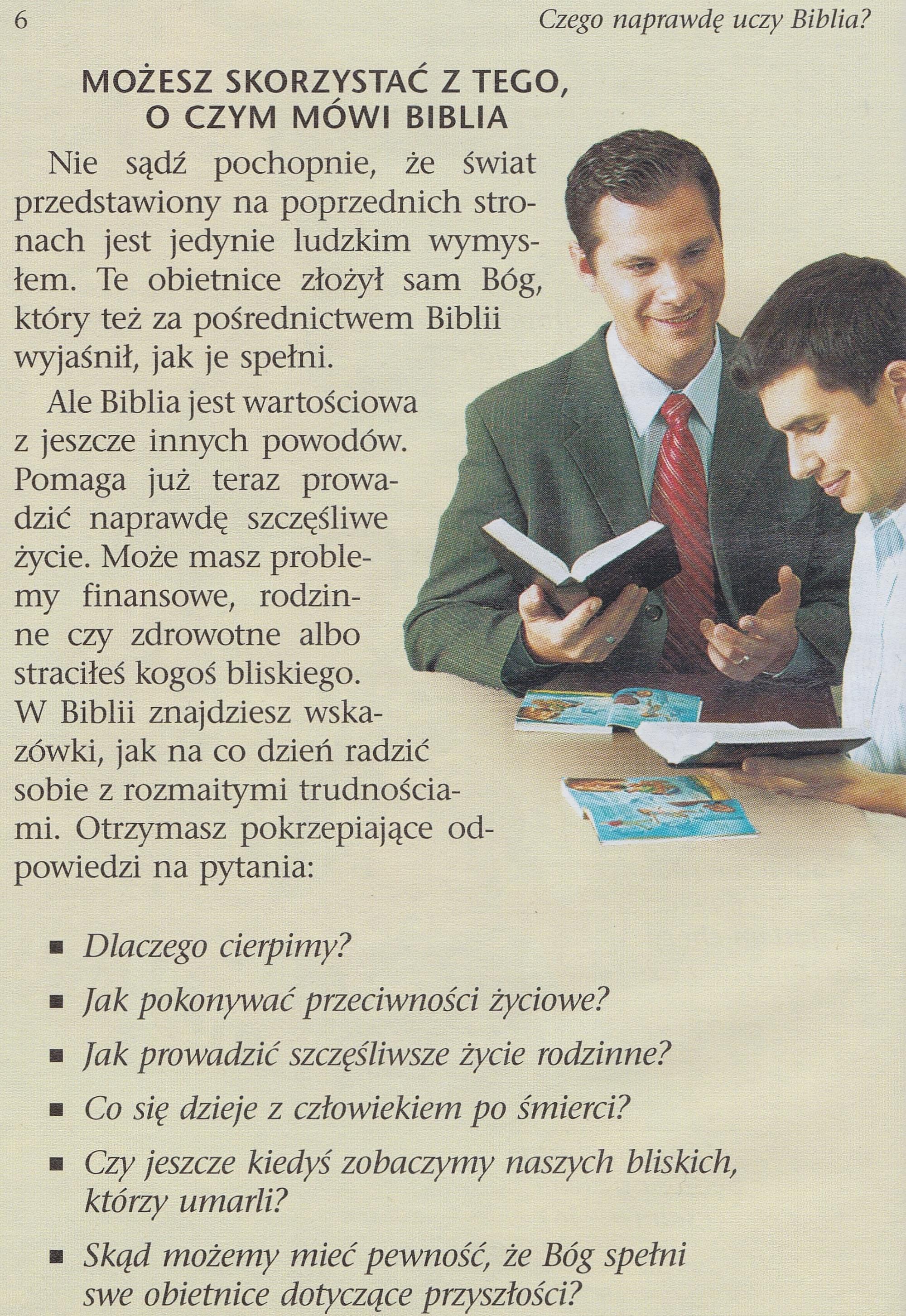 Czego naprawdę uczy Biblia
