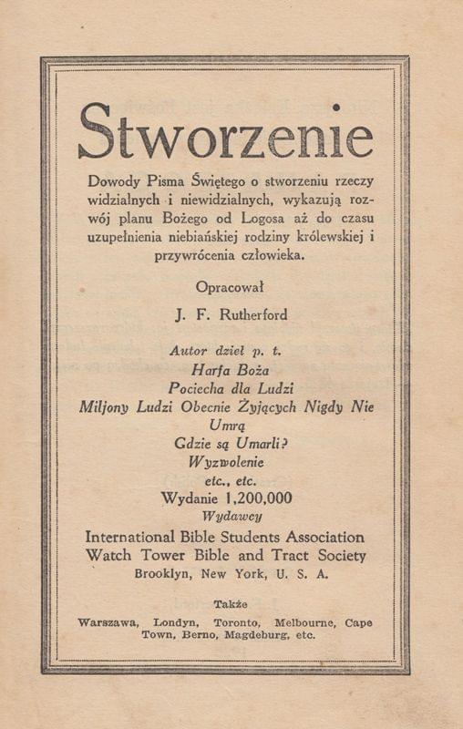Stworzenie