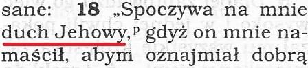 Pismo Święte w Przekładzie Nowego Świata
