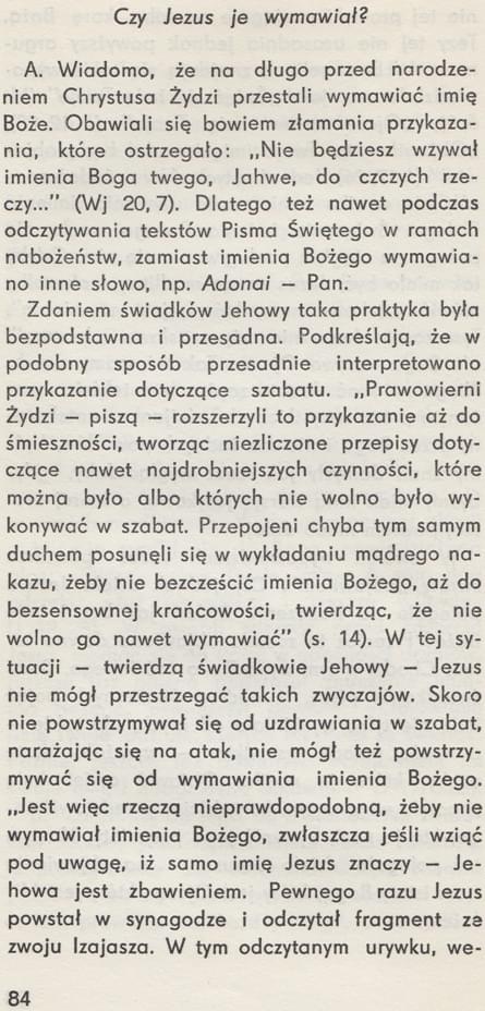 Świadkowie Jehowy - Kim są?