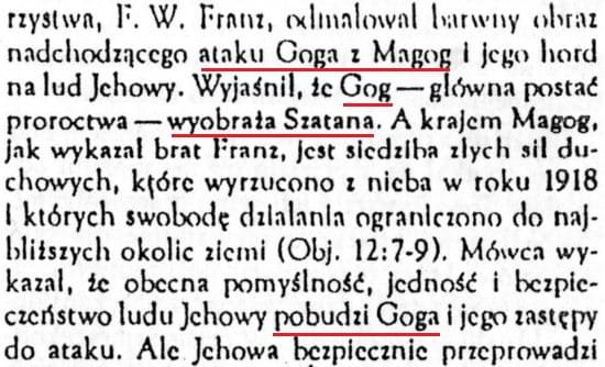 Dzieje Świadków Jehowy w czasach nowożytnych