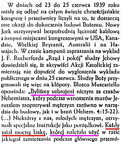Dzieje Świadków Jehowy w czasach nowożytnych