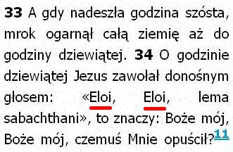 ImięBiblia Tysiąclecia