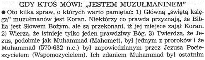 Prowadzenie rozmów na podstawie Pism