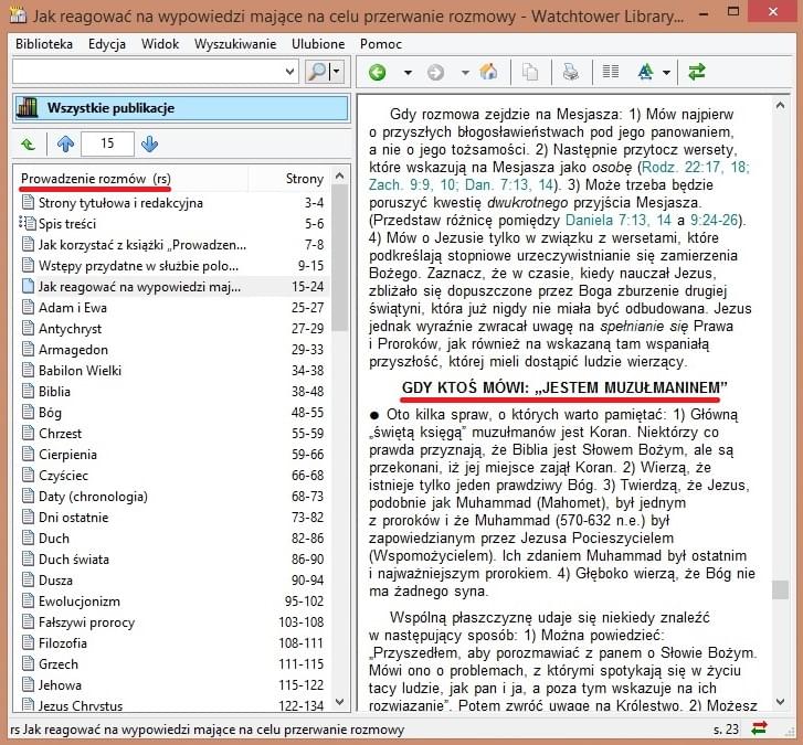 Watchtower Library 2012