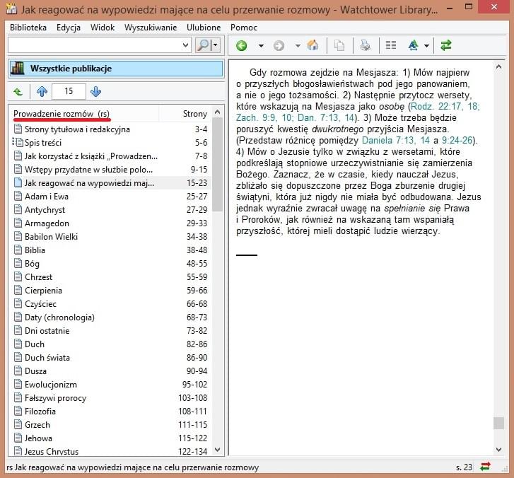 Watchtower Library 2013