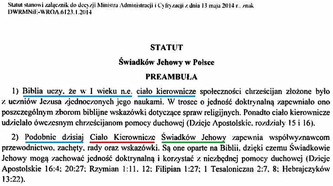 statut