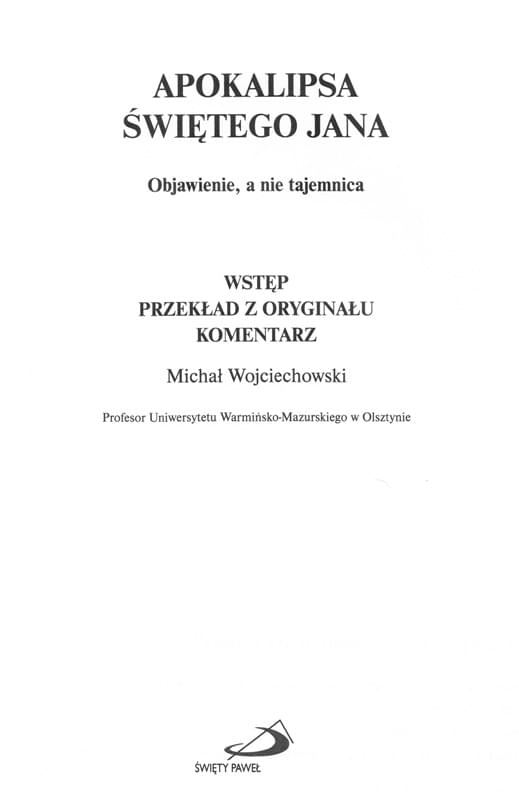 Apokalipsa św. Jana, Edycja św. Pawła
