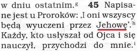 Pismo Święte w Przekładzie Nowego Świata