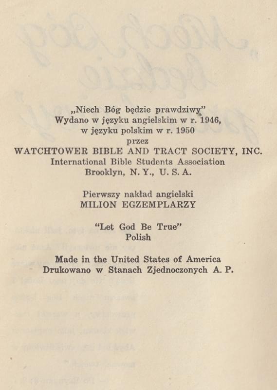 Niech Bóg będzie prawdziwy