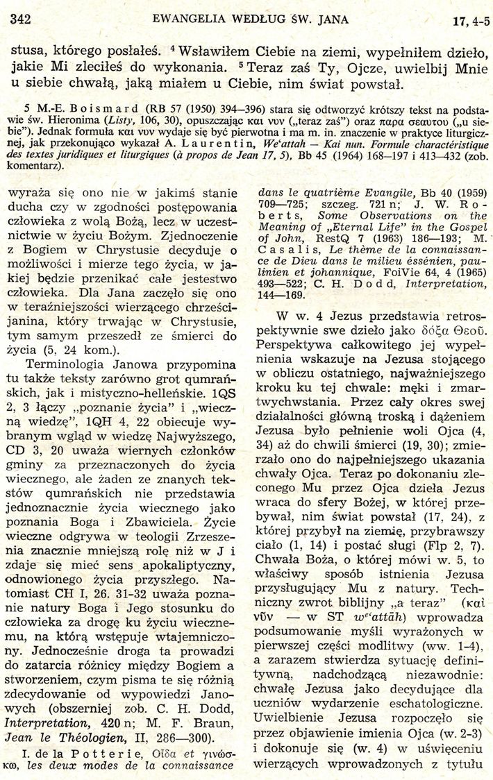 Komentarz KUL Ewangelia wg św. Jana