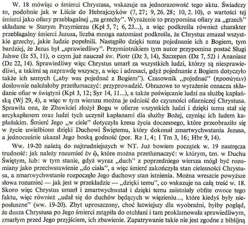 Wykład Pisma Świętego Nowego Testamentu