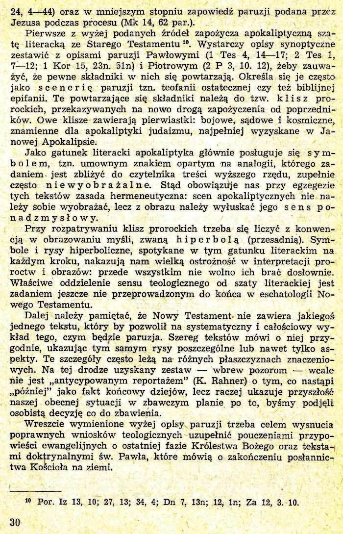 Eschatologia biblijna Nowego Testamentu