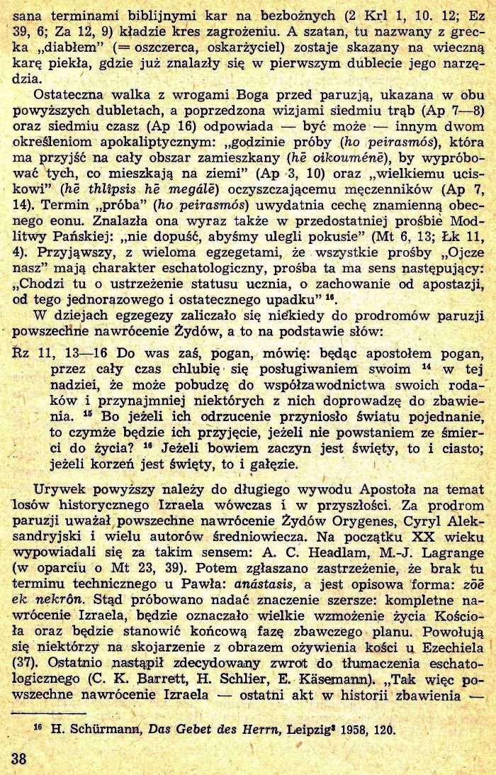 Eschatologia biblijna Nowego Testamentu