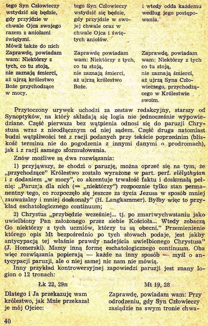 Eschatologia biblijna Nowego Testamentu