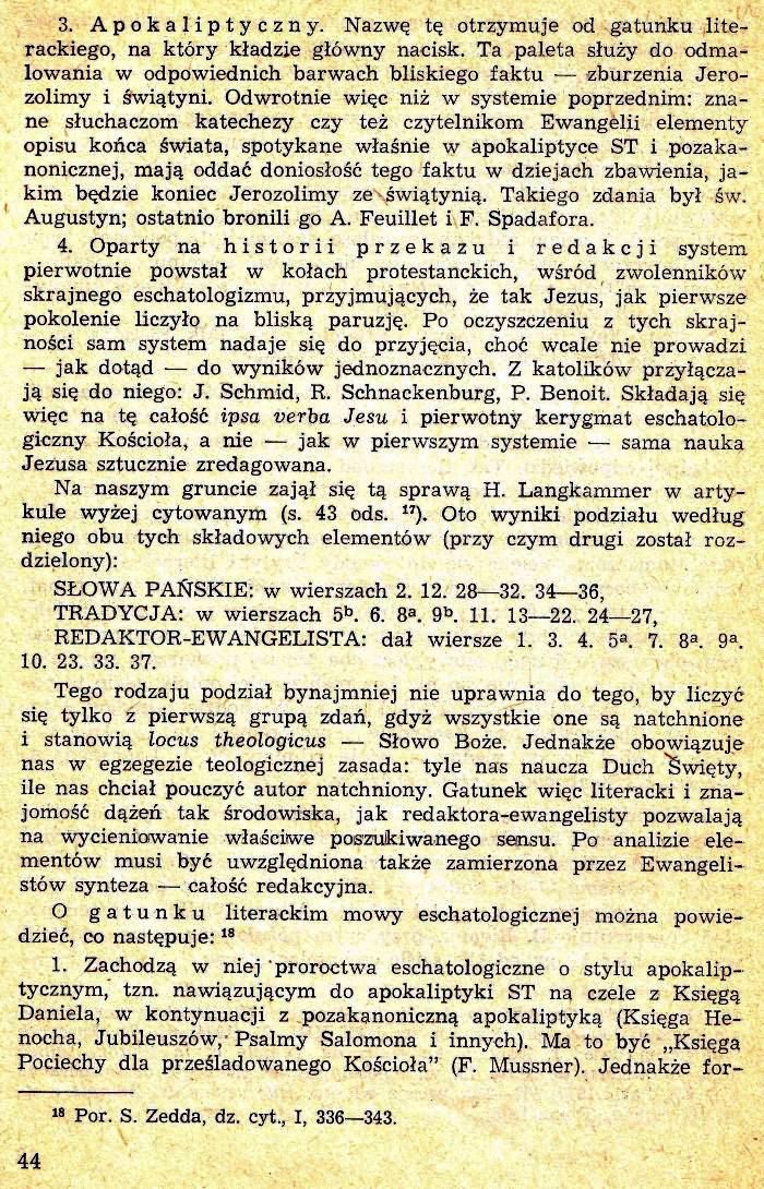 Eschatologia biblijna Nowego Testamentu