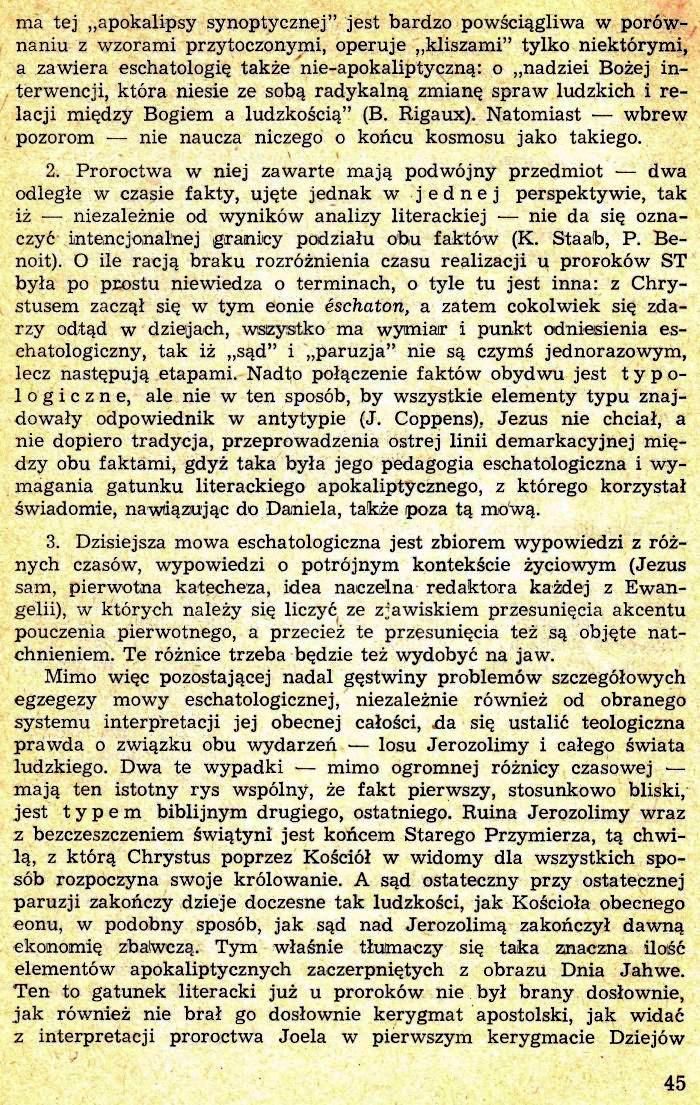 Eschatologia biblijna Nowego Testamentu