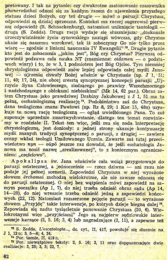 Eschatologia biblijna Nowego Testamentu