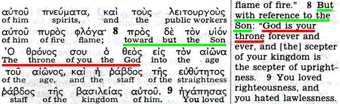 The Kingdom Interlinear Translation of the Greek Scriptures 