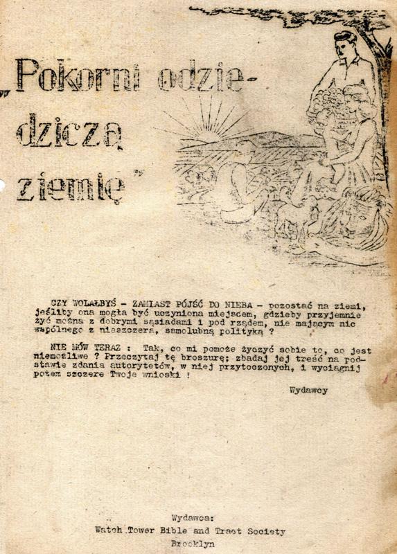 Pokorni odziedziczą ziemię