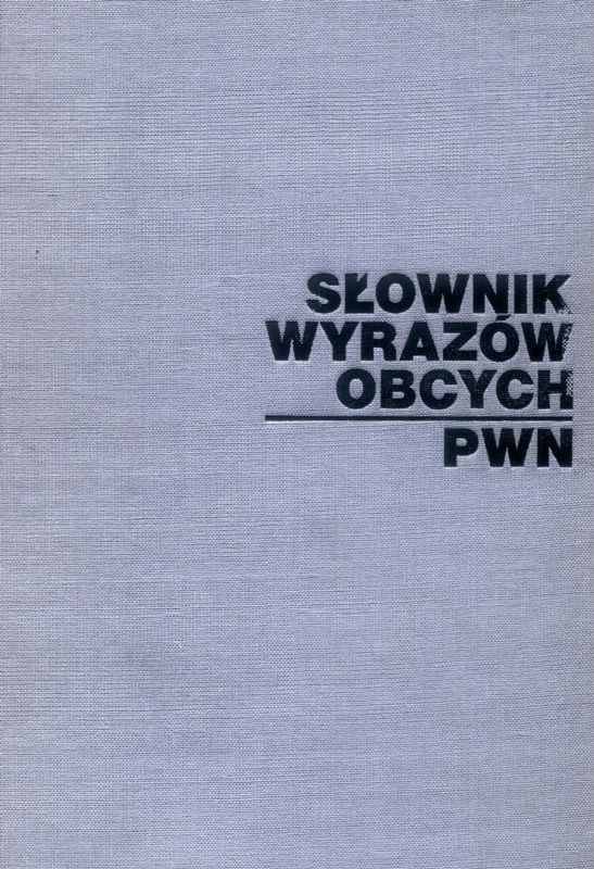 Słownik Wyrazów Obcych PWN