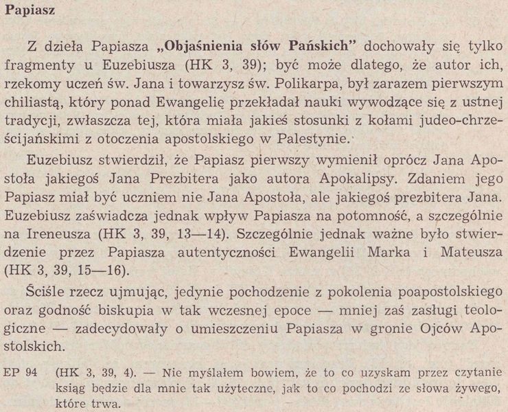 Patrologia ks. Szczepan Pieszczoch