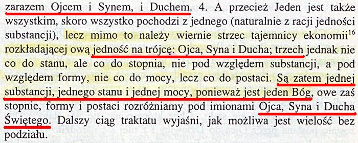 Trójca Święta Tertulian Hipolit