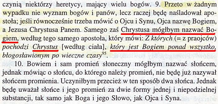 Trójca Święta Tertulian Hipolit