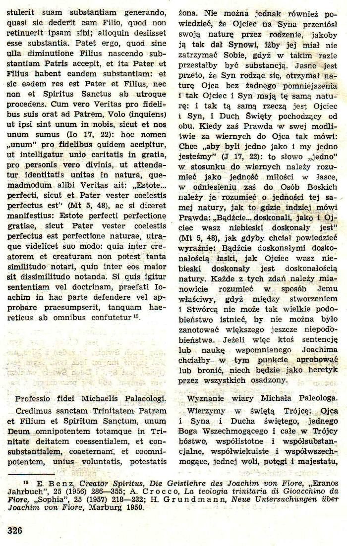 Dogmatyka Katolicka, Bóg jeden w Trójcy Osób