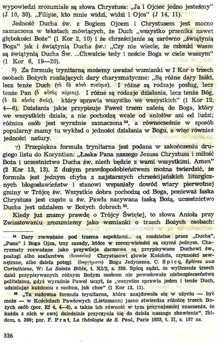 Dogmatyka Katolicka, Bóg jeden w Trójcy Osób