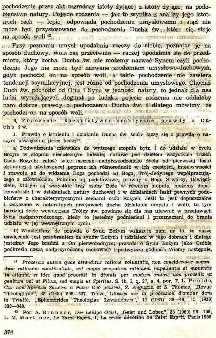 Dogmatyka Katolicka, Bóg jeden w Trójcy Osób