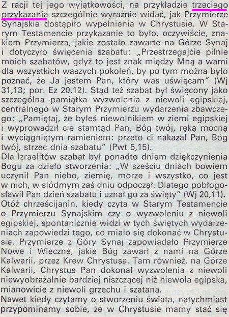 Dekalog o. Jacek Salij OP