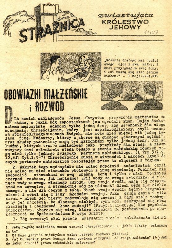 Strażnica 1957 Nr 11