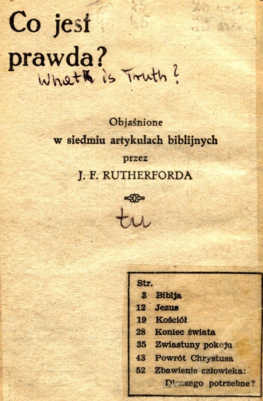 Co jest prawda?