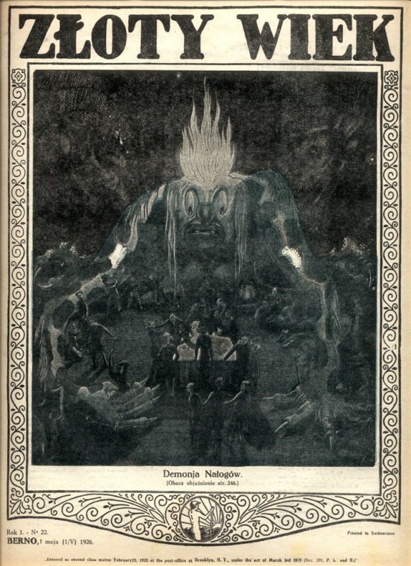 Złoty Wiek 1 maja 1926 Nr 22