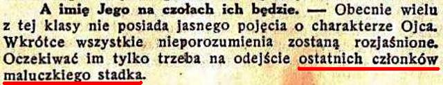 Przyjdź Królestwo Twoje wyd.1923
