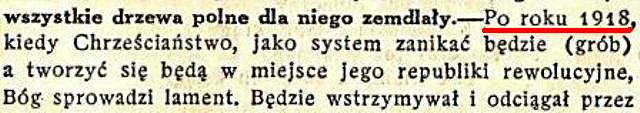Przyjdź Królestwo Twoje wyd.1923