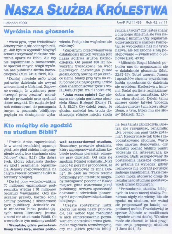 Nasza Służba Królestwa