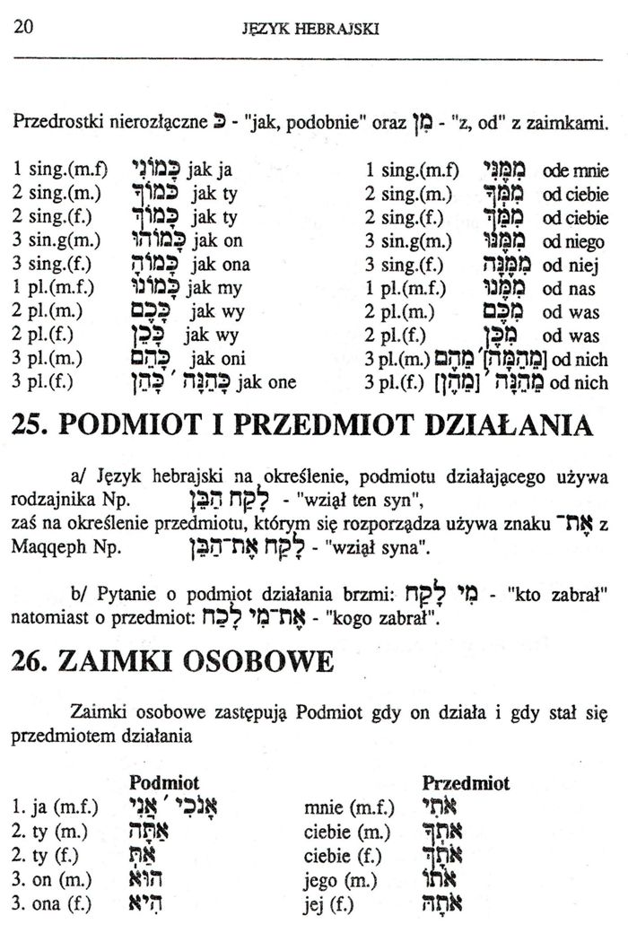 Gramatyka hebrajska