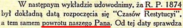 Nadszedł czas wyd.1920