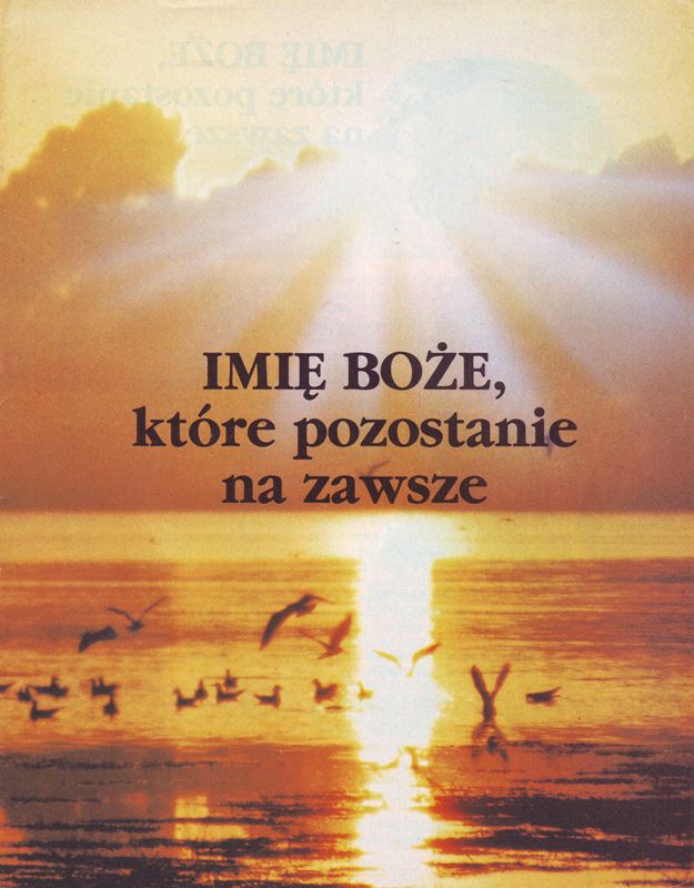 Imię Boże, które pozostanie na zawsze
